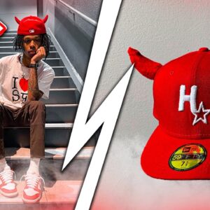 HOW TO PUT HORNS ON A FITTED CAP | HOW TO MAKE A HORNED FITTED | DIY 🧵🔥