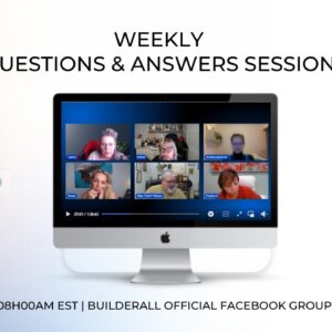 Weekly Questions & Answers Session